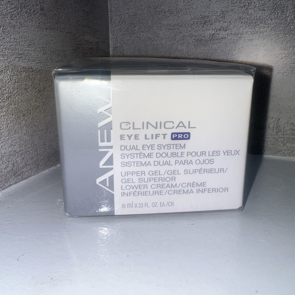 Avon ANEW Clinical Eye Lift Pro Dual System Upper Gel & Lower Cream .33oz Sealed